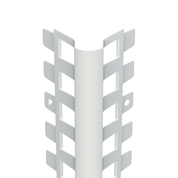 Protektor hoekprofiel rond 9571 aluminium wit