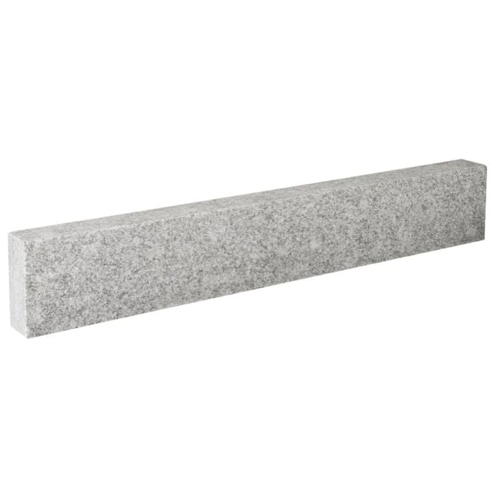 Boordsteen Graniet Lichtgrijs Piazzo Linea 100 x 20 x 5 cm