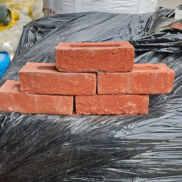 Waaldikformaat rode gevelsteen