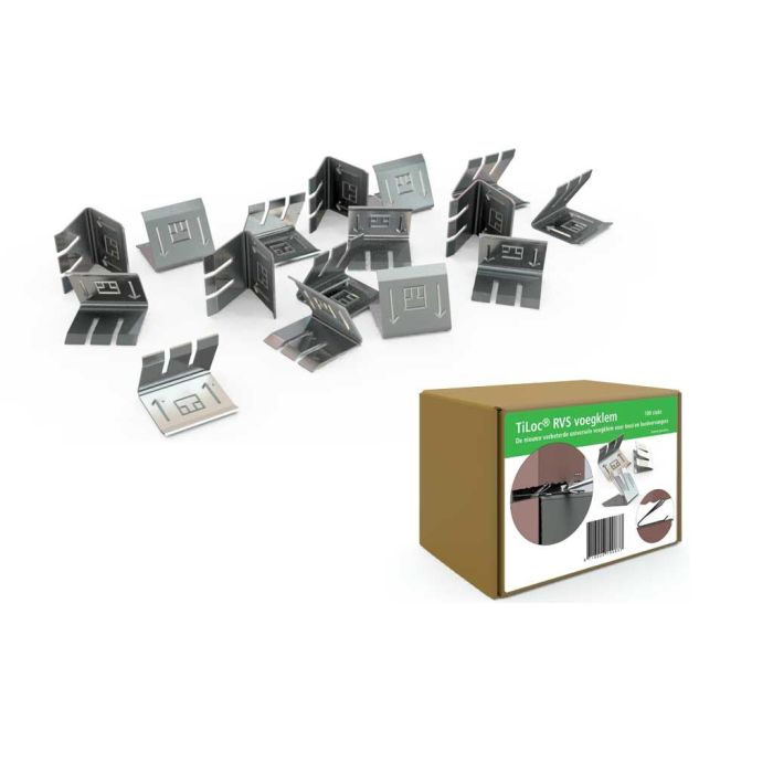 TiLoc RVS Voegklem 100 st
