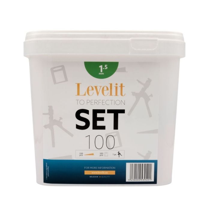 Levelit set 1.5mm 100st