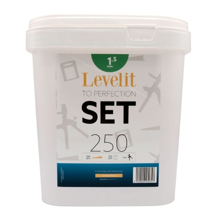 Levelit set 1.5 mm 250 st