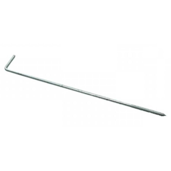inox muurhaak draad