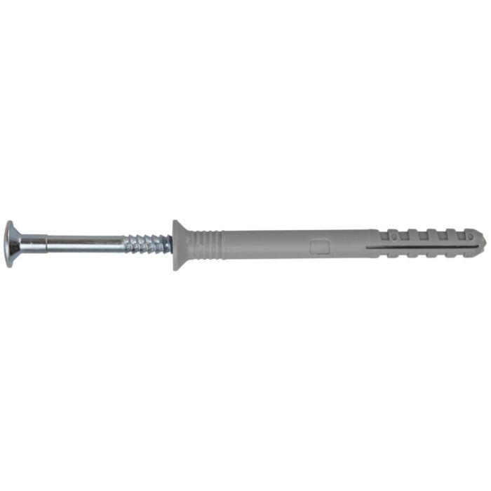 SWG Spijkerplug Nylon + Verzonken kraag