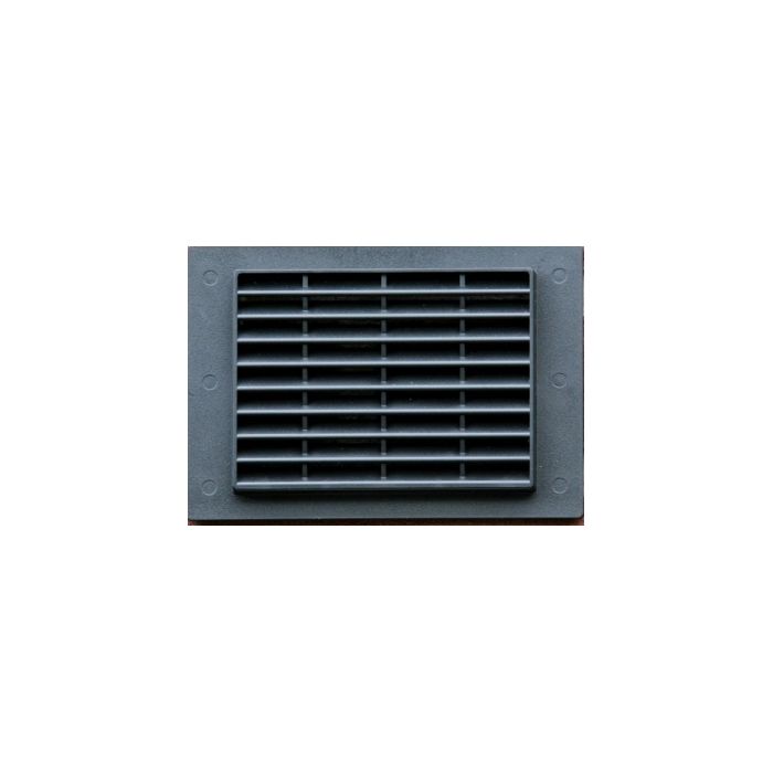 Tilmar T050 Muurrooster los 13 x 9 cm zwart