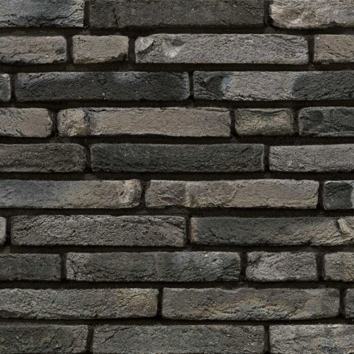 gesmoorde gevelsteen donker terca