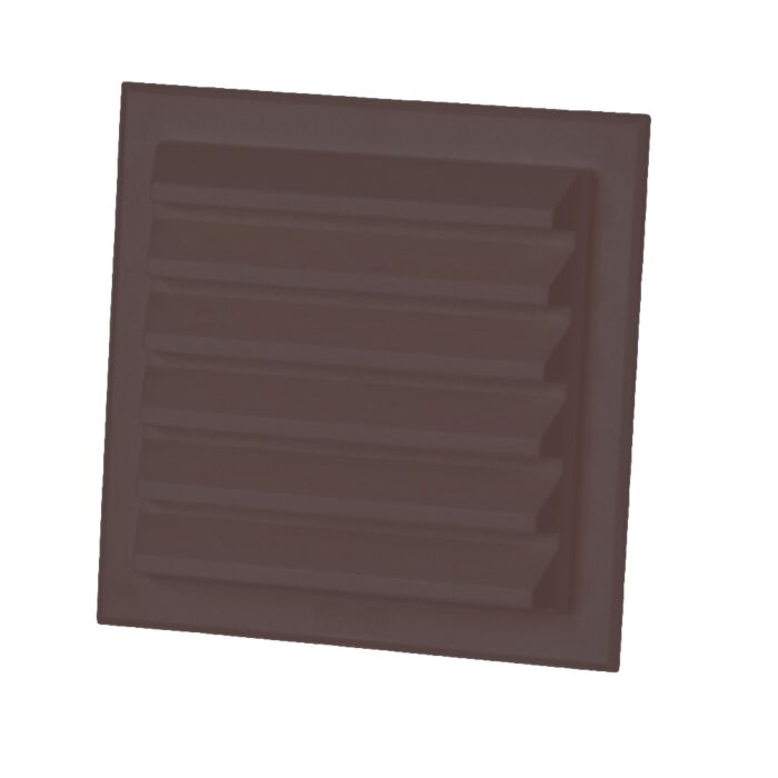 Tilmar Fresh ABS-buitenmuurrooster bruin