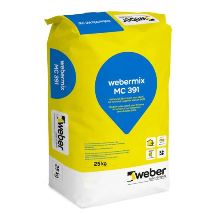 webermix MC 391–2750 Antraciet 25 kg kopen