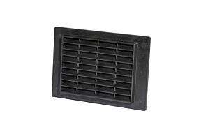 Tilmar T050 Muurrooster los 13 x 9 cm zwart