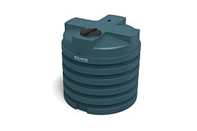 KUNSTSTOF WATERTANK BLAUW 4000L UVR VERTICAAL BASIC