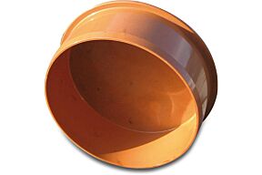 pvc stop roodbruin 200 diameter mm