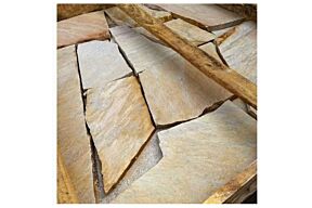 Flagstones Yellow 8 - 12 st per m²