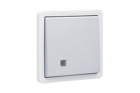 NIKO Tweepolige Hydro Schakelaar met blauwe LED-lamp 10A 250V