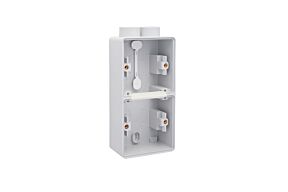 NIKO Hydro Verticale opbouwdoos 2 x M20