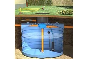 Slim Rain regenwater recuperatiepakket tuin + DS 6000l