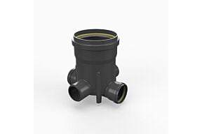 Toezichtput [PE] Ø250 / 4 x Ø110 mm