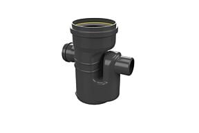Sifonput PE Ø250 / 1 x Ø110 mm + sifon 1 x Ø110 mm