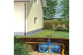 Slim Rain regenwater recuperatiepakket tuin + Easy Rain 5000