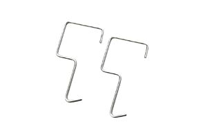 ACO Inox haakjes (set 2 st) Art. CR002