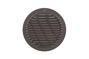 rond zwart schoepenrooster muggengaas renson 435/r