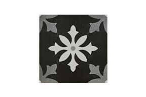 Pamesa Art Degas Negro Decors 22.3x22.3cm per m²