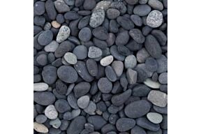 Black Pearl - Beach Pebbles Zwart