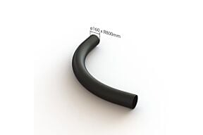 PVC Straalbocht Ø160 mm