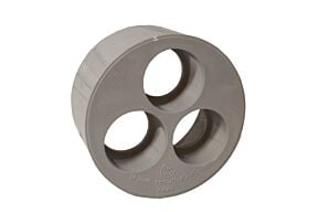 Driedubbel PVC verval