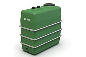 Watertank bovengronds 1500L met staalbanden
