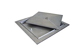 putdeksel dubbele bodem aluminium