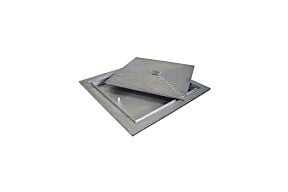 Aluminium Putdeksel 80 x 80 [Dubbel]