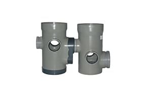 dubbele sifonput 250 mm