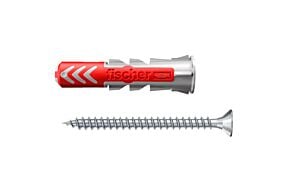 fischer DuoPower plug + schroef verzonken kop