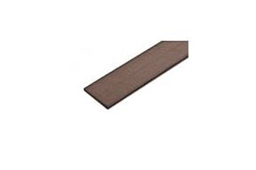 Ecoo Ecolat Afboording 2 m x 14 cm [recht] BRUIN