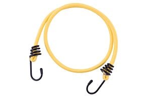 Elastisch koord 0.8m met haken (2st)