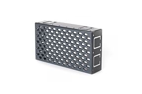 Tilmar GevelFix-IN RVS Inzetrooster Antraciet 210 x 115 mm