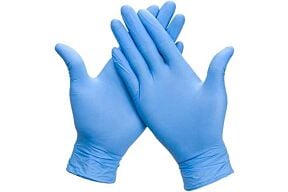 Nitrile wegwerp handschoenen - Blauw -  maat L - 100st/doos