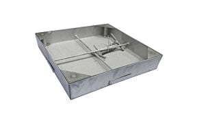 Inox klinkerdeksel