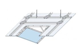 Trappe d'inspection Knauf Revo 600 x 600 mm D15/18 mm