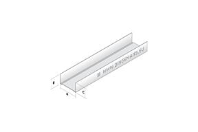 msh50 profiel metalstud