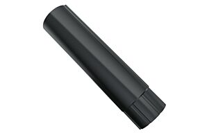 Metigla Dakgoot #10 Tussenpijp 100 cm - Ø125/88 mm [RAL 9005]