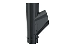 Metigla Dakgoot #12 Vertakkingsstuk - Ø125/88 mm [RAL 9005]