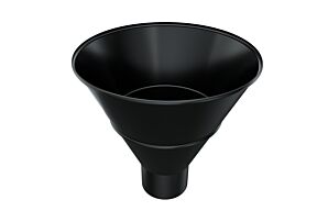 Metigla Dakgoot #18 Verzameltrechter - Ø125/88 mm [RAL 9005]