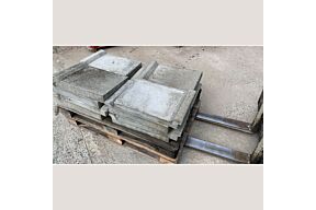 Muurdeksel Beton 50 x 35 Lip + Aflopend - per stuk LOT #161