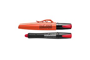Pica VISOR Permanent Vetkrijt Rood