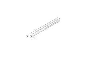 Metal stud Randprofiel U27 3m 