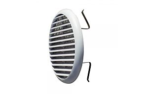 Tilmar rond ABS-rooster met klemveer tekening