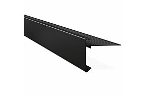 Roval Dakrandprofiel 60 x 64 mm RAL 9005 L2500 mm