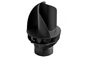 Tilmar Silairo windgedreven ventilator zwart