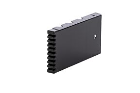 Stootvoegrooster "T140-5" RVS Zwart 95 x 50 x 10 mm 